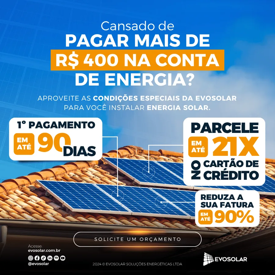 Anúncio Evosolar segmentado para morador de Jundiaí